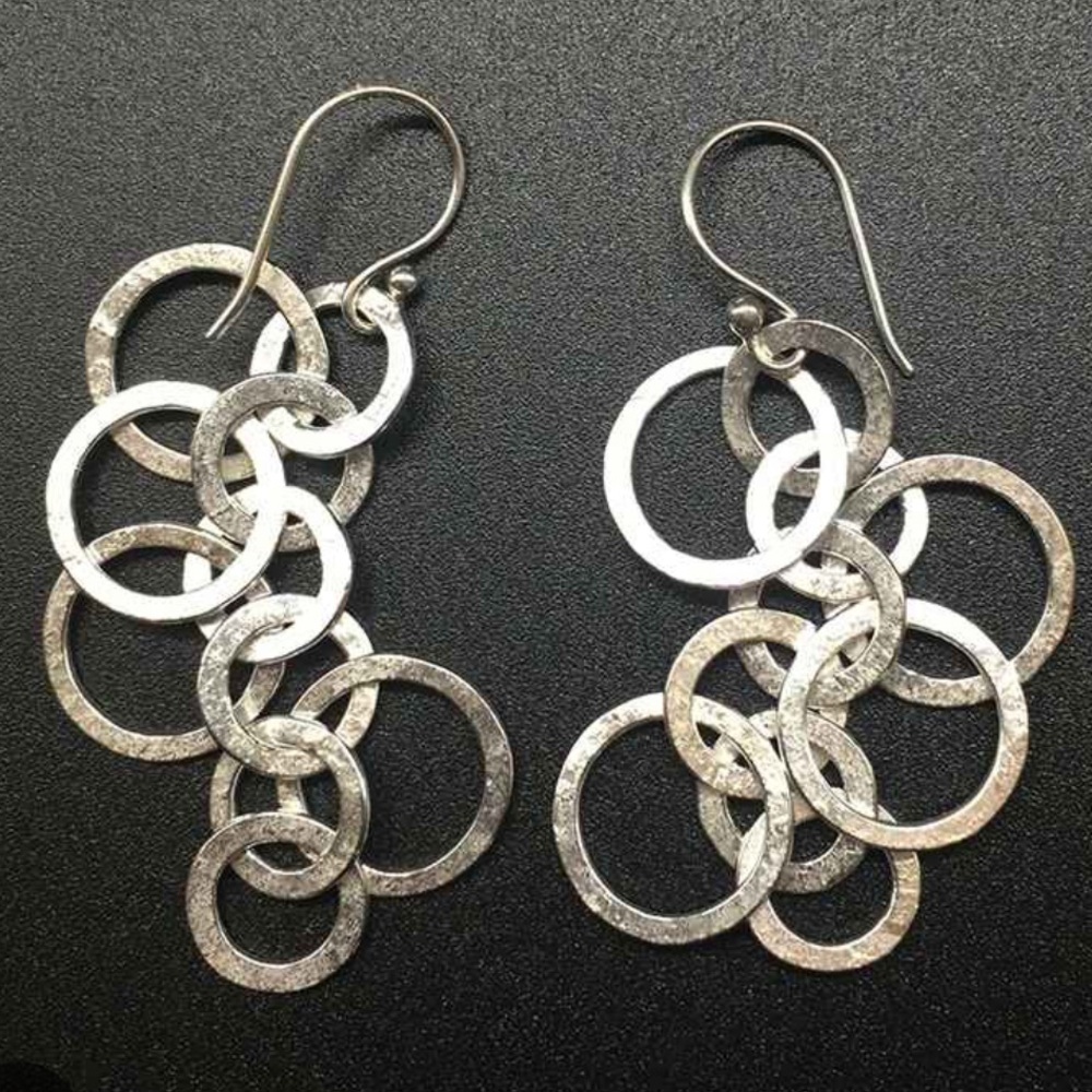 Loeber + Look - Sterling Silver Link Earrings